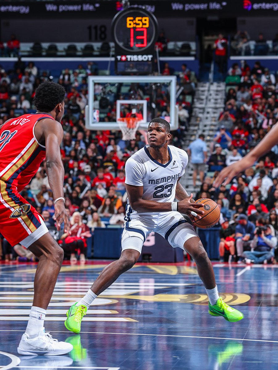 Final 12 up next 🐻
📺 @FDSN_Grizzlies / @WMCActionNews5
END Q3 | MEM 92, NOP 100