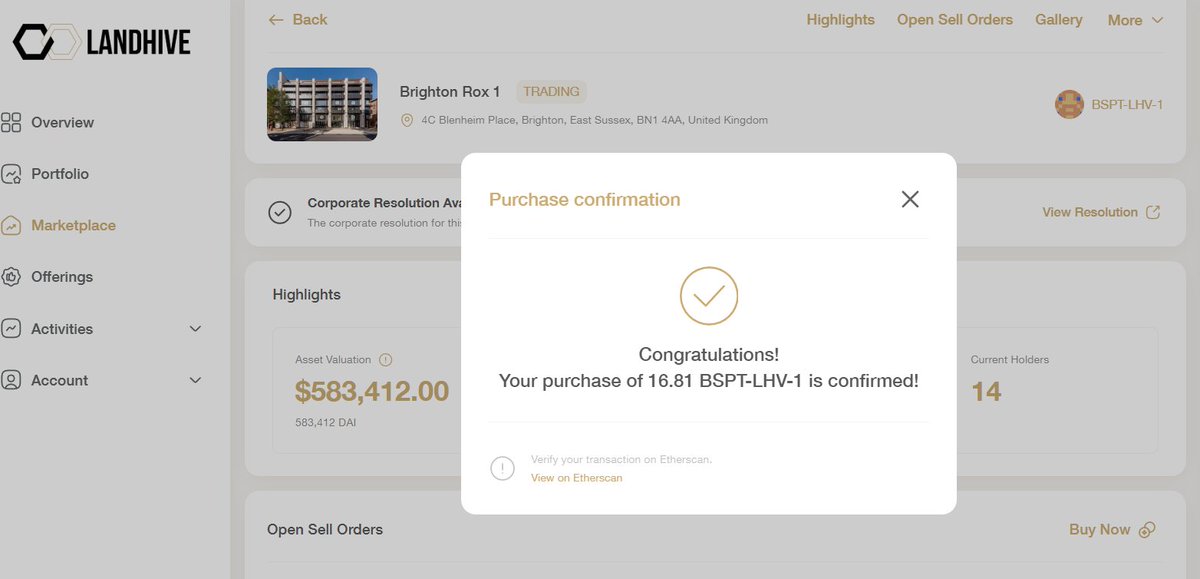 JuliaBuchholz_'s tweet image. Why not a bit of a #tokenized #AirBNB in Brighton/UK? @LandhiveRWA