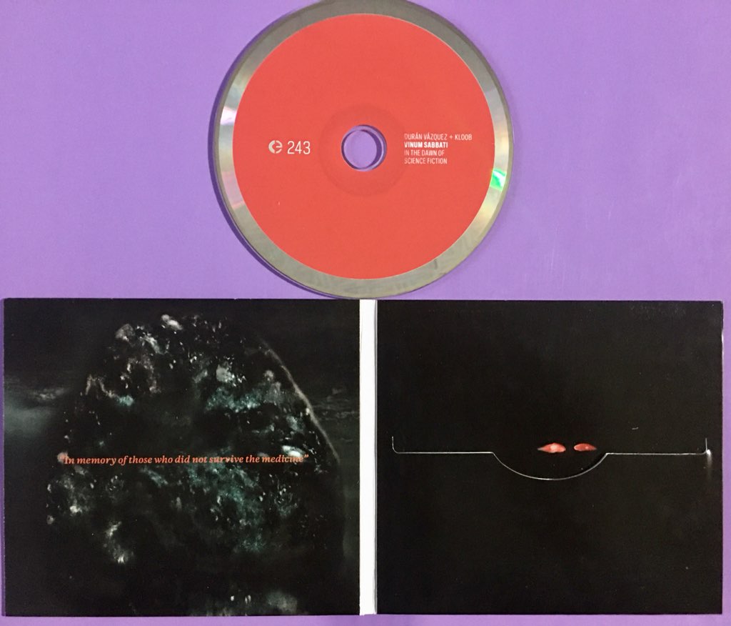 Durán Vázquez + Kloob - Vinum Sabbati- In the Dawn of Science Fiction [Crónica – 243]
cronica.bandcamp.com/album/vinum-sa…
！！！！