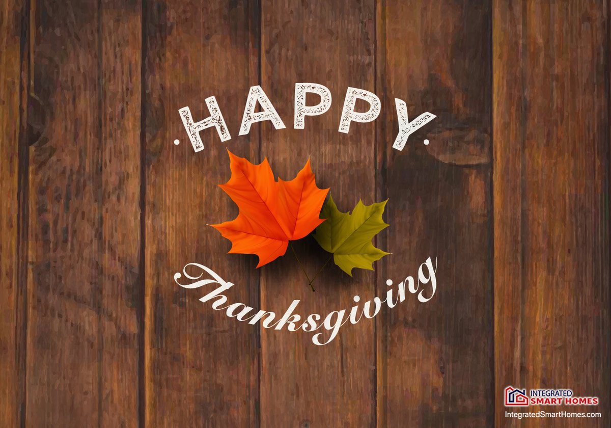 CustomSmartTech's tweet image. We are so truly thankful for our family, friends and wonderful clients. Happy Thanksgiving Everyone!

IntegratedSmartHomes.com

#HappyThanksgiving #IntegratedSmartHomes