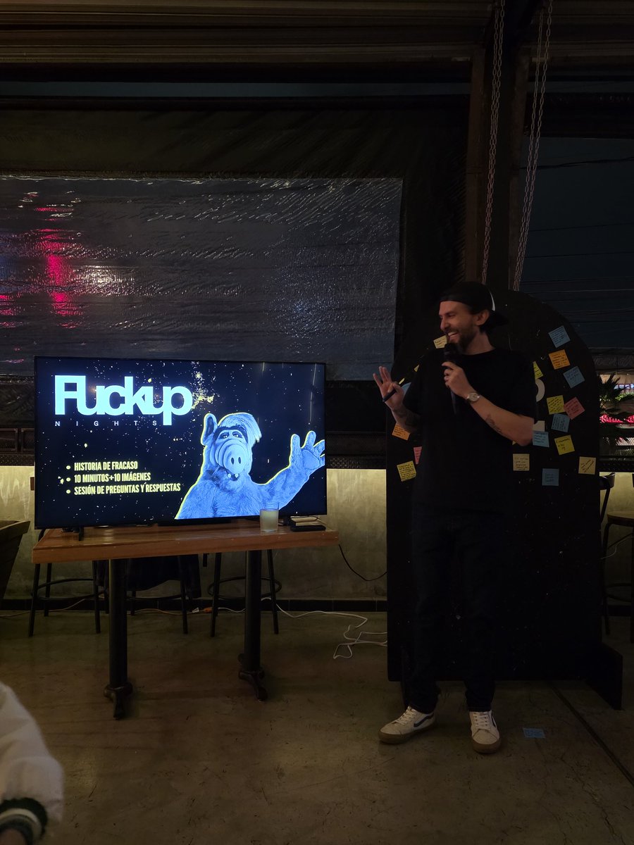 CapitanPuff's tweet image. Fuckup nights