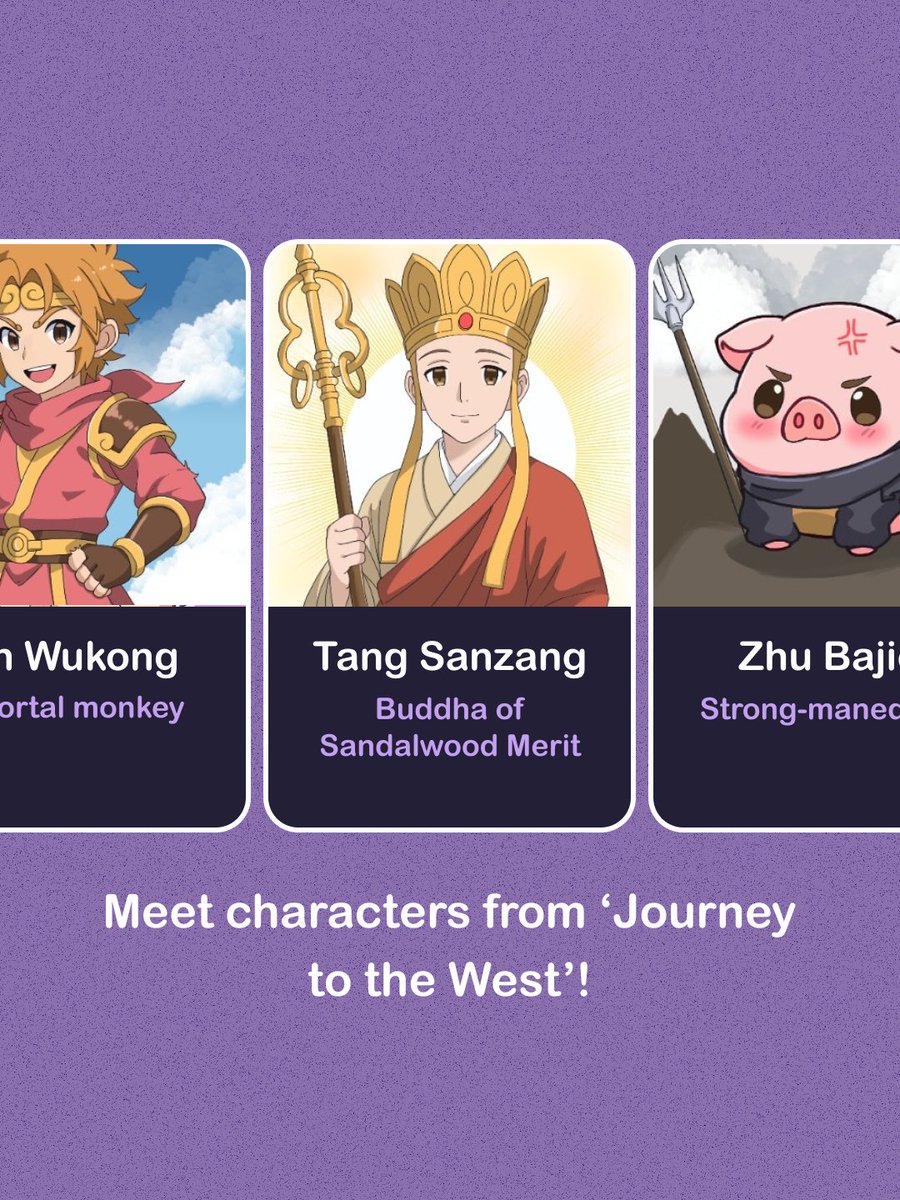 Saen_D1999's tweet image. Step into the miracle journey in Yu-Me.ai!🚶☀️

We have characters from &apos;Journey to the West,&apos; one of the greatest Chinese all time.

Dream you can touch, Character you can love💜
#Yume_AI #AIroleplay #AIchatbot #AIchat #AIgirlfriends #AIboyfriends