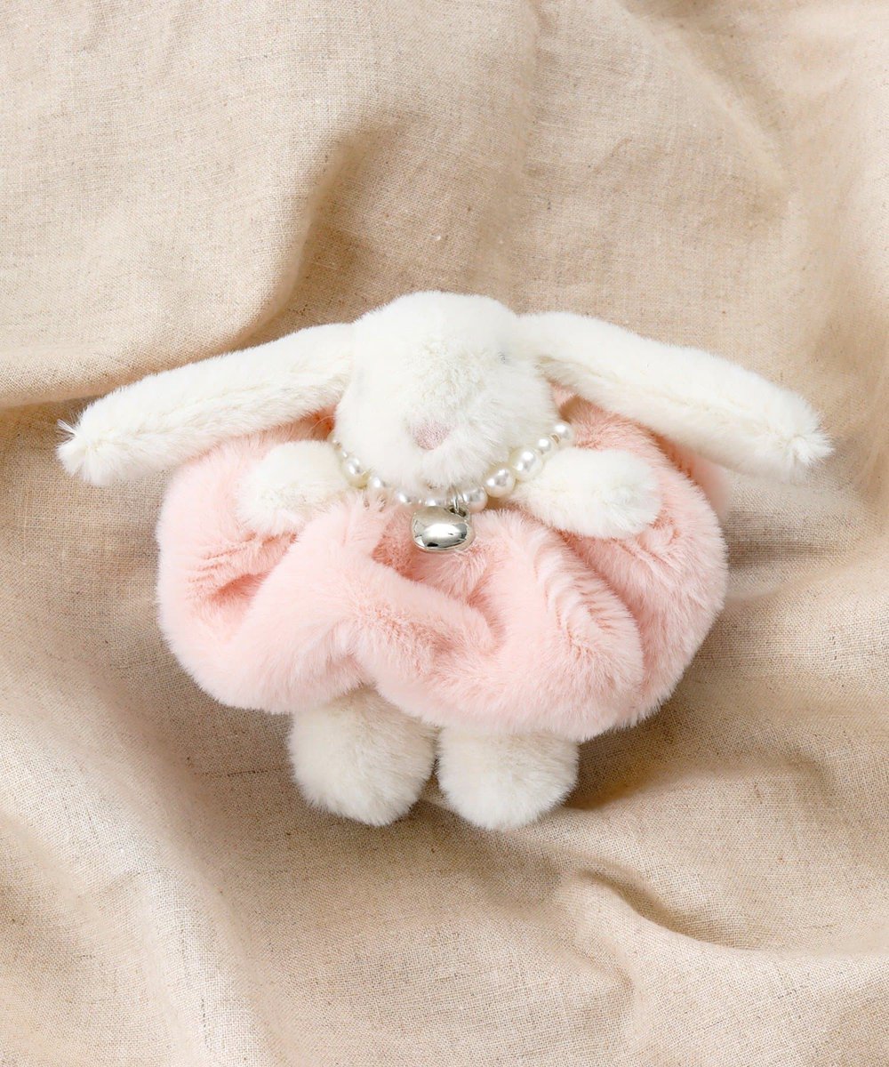 ミサモ　リスニングパーティ　うさぎマスコットチャーム　シュシュ