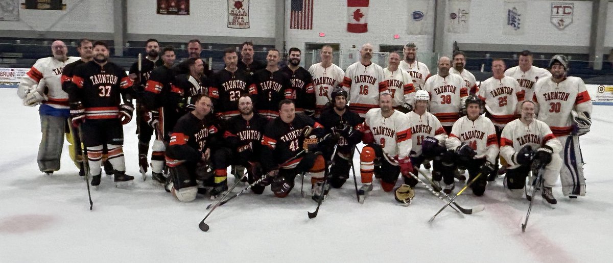 TauntonHSHockey's tweet image. Alumni Games 2025 is in the books! 

Two games, 45 players, countless family fans, one heck of a night!

The Alumni raised over $1500 for the Face Off Club!

Thank you to everyone who participated and supported this event and Taunton High School Hockey!

#TauntonHockey