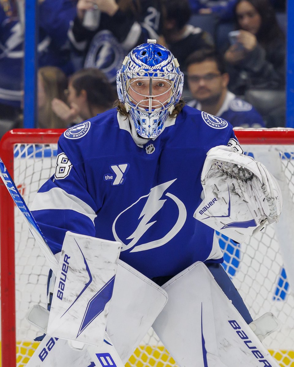 BIG CAT, BIG SAVES: <a href="/TBLightning/">x - Tampa Bay Lightning</a> goalie Andrei Vasilevskiy over his last five starts: 

✅ 5-0-0 
✅ .970 SV %
✅ 1 SO
✅ 4 GA

How’s that, #GoBolts Nation?