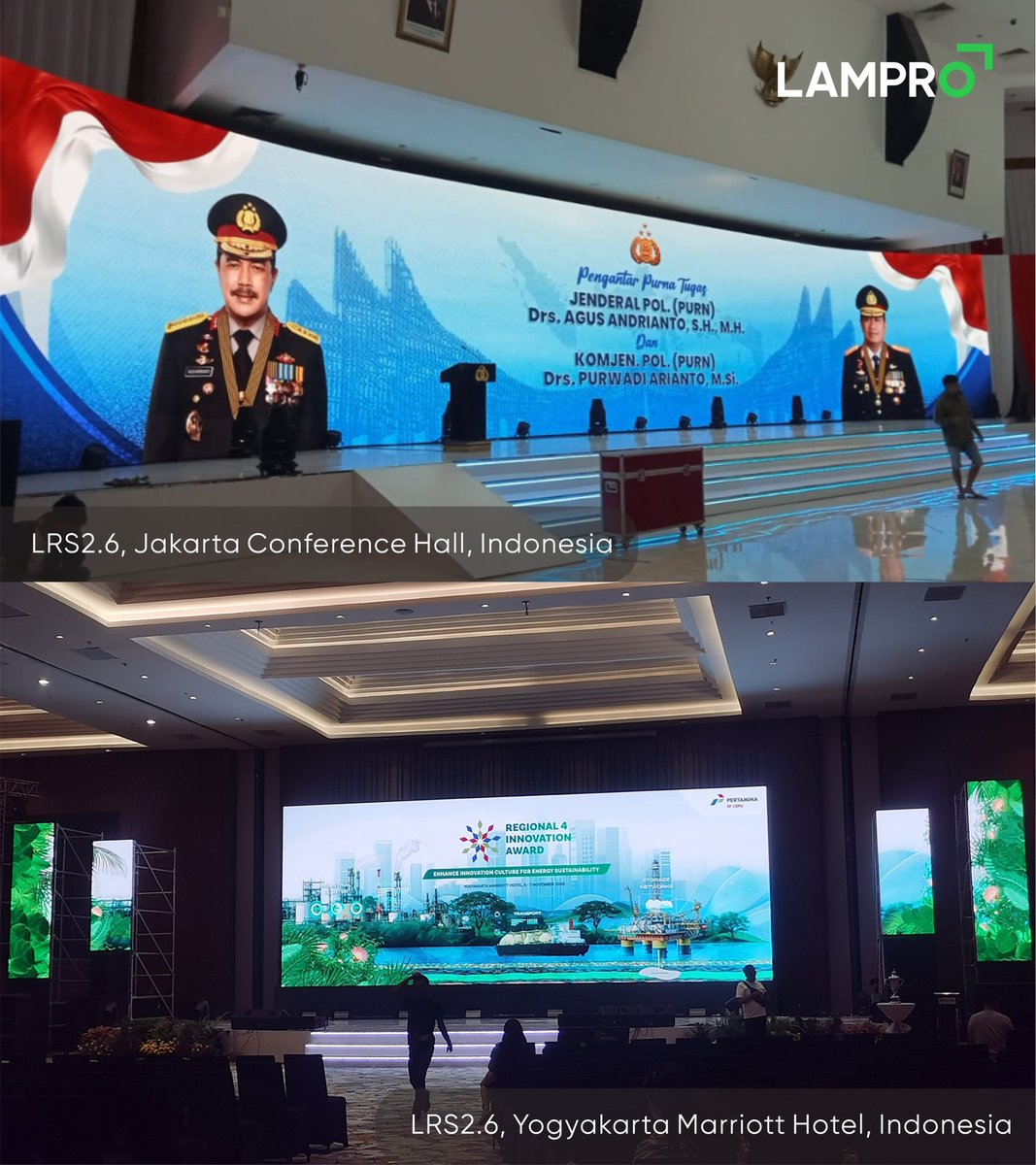 LAMPRO_Official's tweet image. Planning a show, expo, or live event and want your visuals to steal the spotlight?
Meet the LAMPRO LRS — the premium rental LED display designed.

With ready stock of 1,000 SQM (LRS2.6) and 1,300 SQM (E-version), don’t miss out on this limited-time offer!

#LAMPRO #LEDDisplay