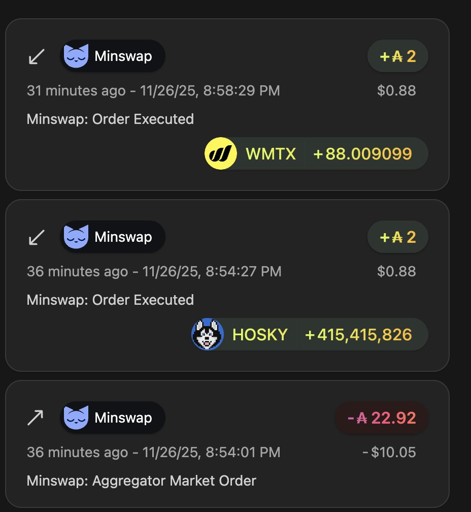 Catskycrypto's tweet image. Catsky&apos;s trading bot had one job… and instead it YOLO’d into HOSKY.

415M coins later and here we are.

God bless Cardano. 🐈‍⬛

$CATSKY #CardanoCommunity #Cardano #CryptoMarket