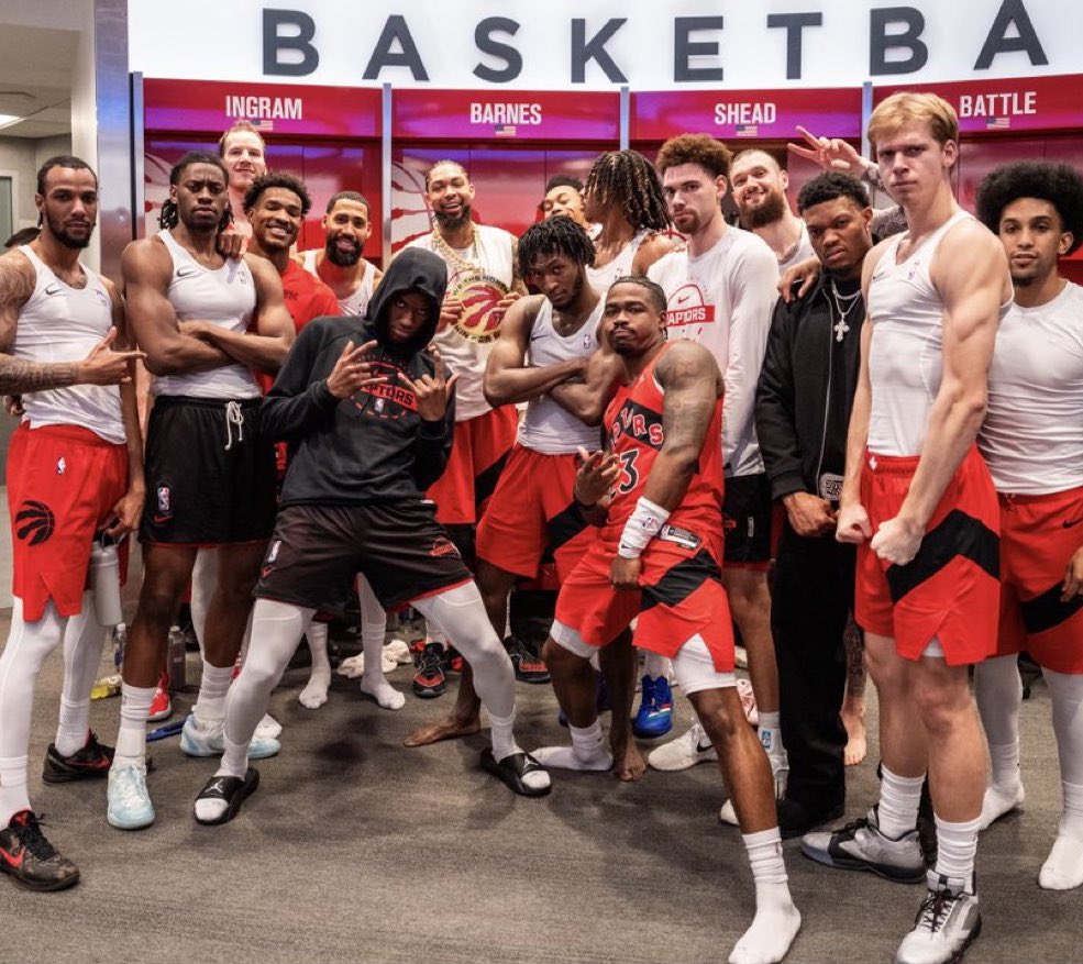 THE RAPTORS HAVE WON 9 STRAIGHT GAMES — 

Toronto is now 13-1 over the last 14 games. 🔥