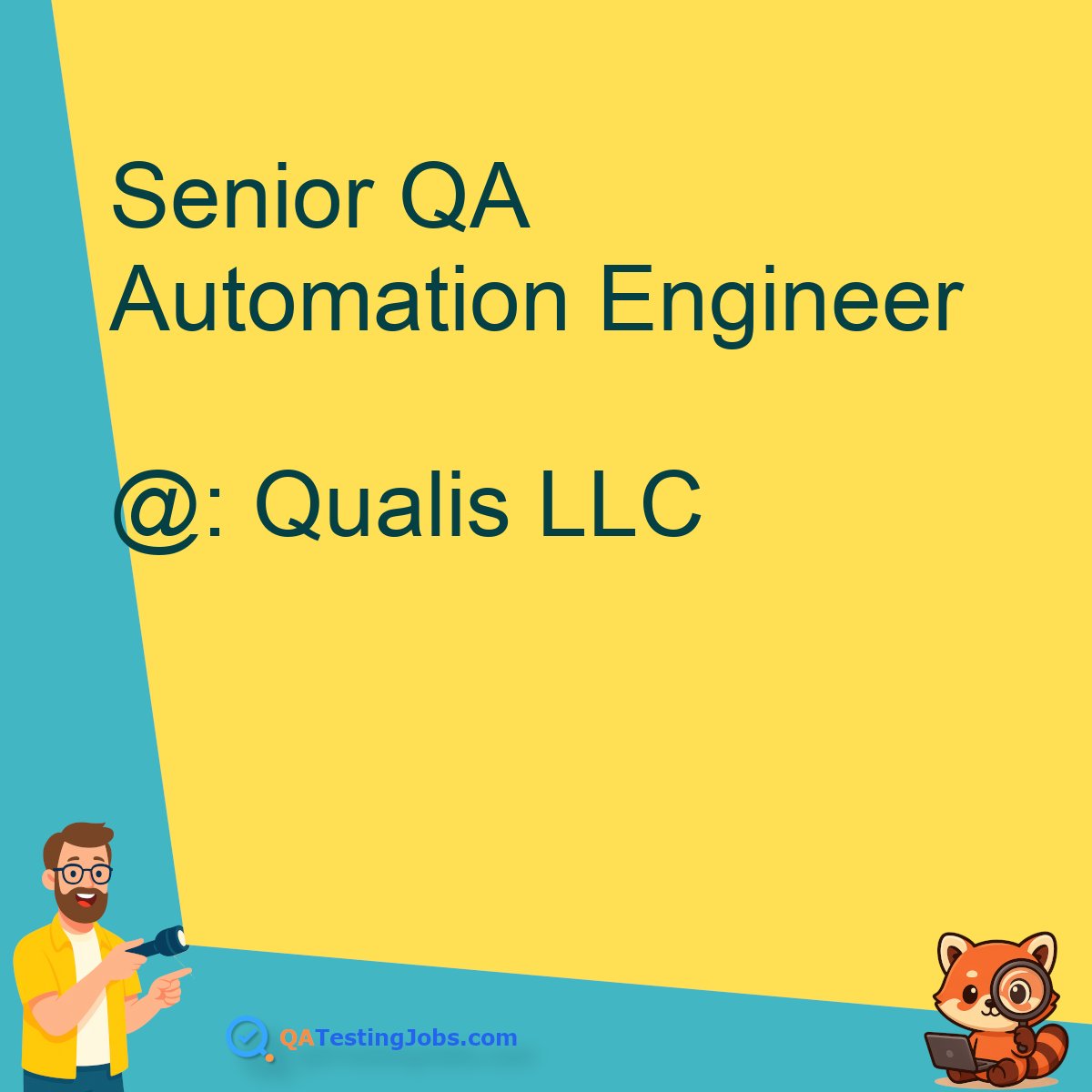 QATestingJobs's tweet image. Title: Senior QA Automation Engineer
Company: Qualis LLC
Country: India
City: Pune
Employment Type: full-time
Location: onsite
Remote/Onsite: onsite
Visa Support: 
qatestingjobs.com/jobs/66796-sen…
#apitesting #automationtools #defectlifecycle #docker #git #kubernetes #linux #manualtesting…