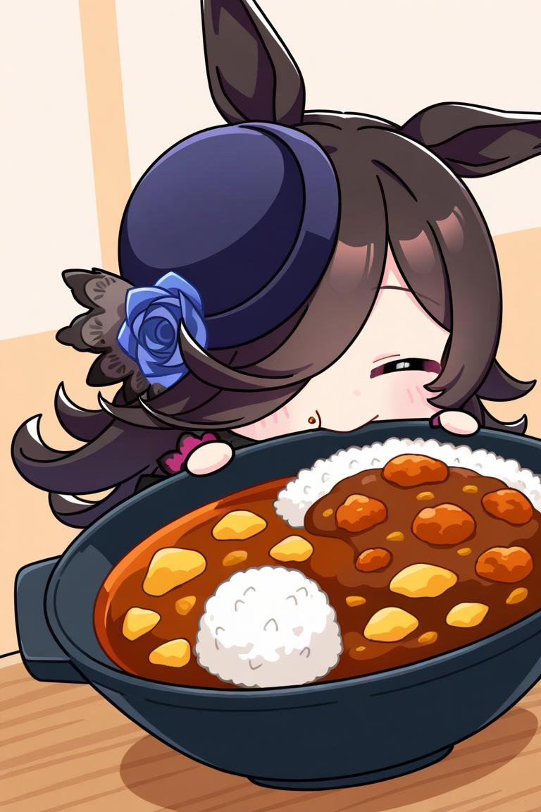 shini1101's tweet photo. #ライスシャワー #ウマ娘 
お昼のちびライス
SFW https://t.co/kAWq0IVMz1