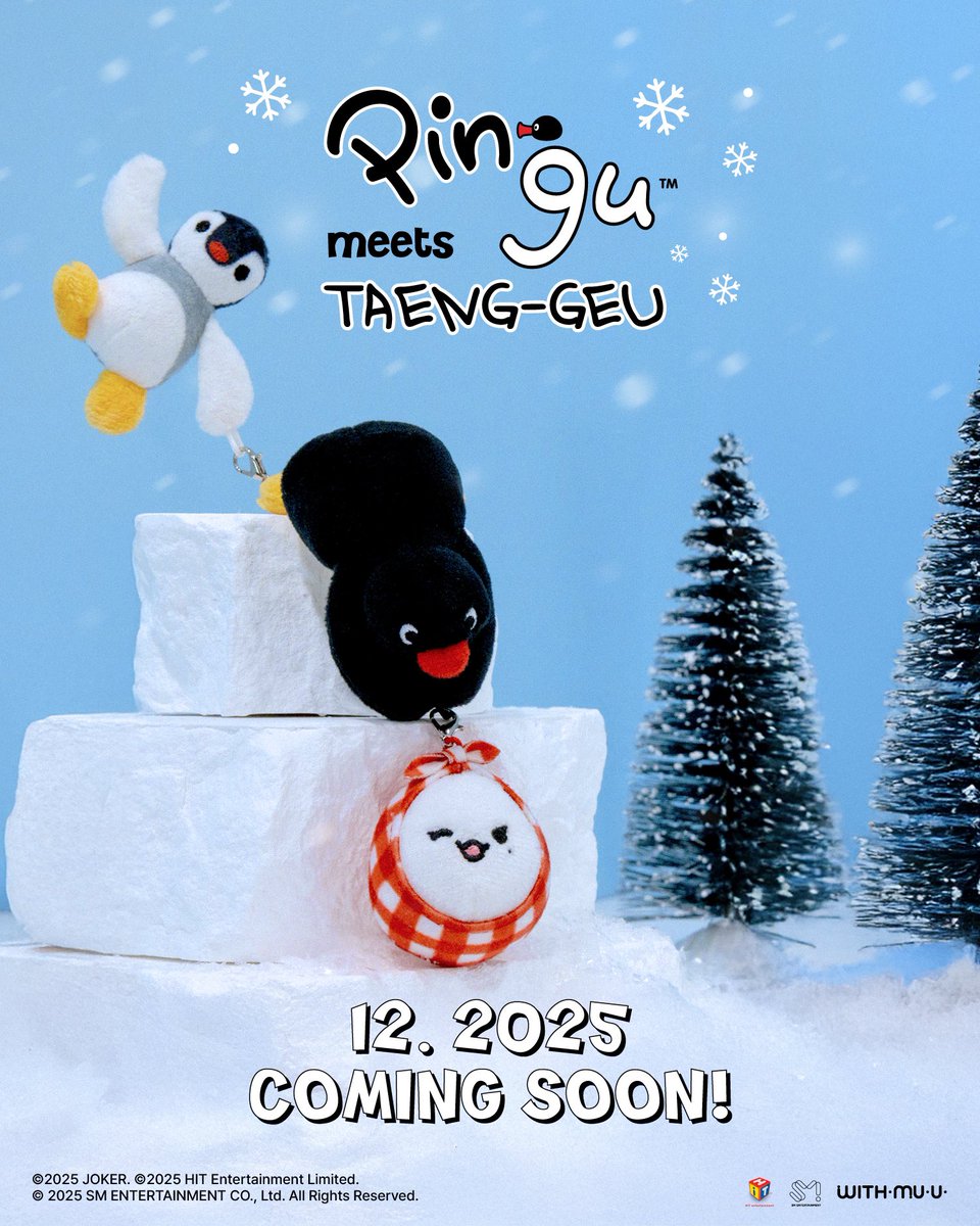 TAEYEONsmtown's tweet image. Pingu &amp;amp; TAENG-GEU: the most eggcellent pair!

PINGU X TAENG-GEU POP-UP STORE 🐧
COMING SOON!

#Pingu #PinguXTAENG_GEU
#TAEYEON #태연
#GirlsGeneration #소녀시대