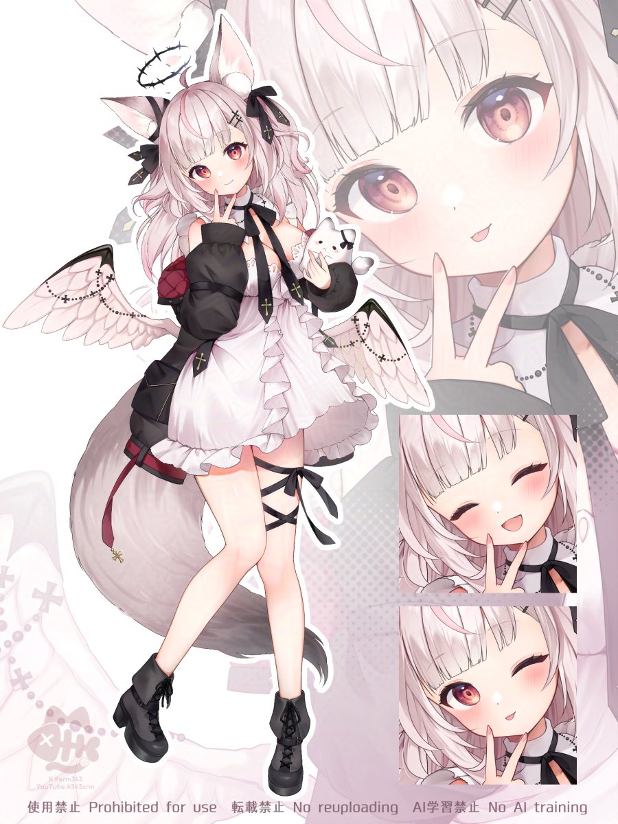 srm343's tweet image. キービジュアルを描かせていただきました！✞👻ྀི✟
リピートありがとうございます！

#Skeb