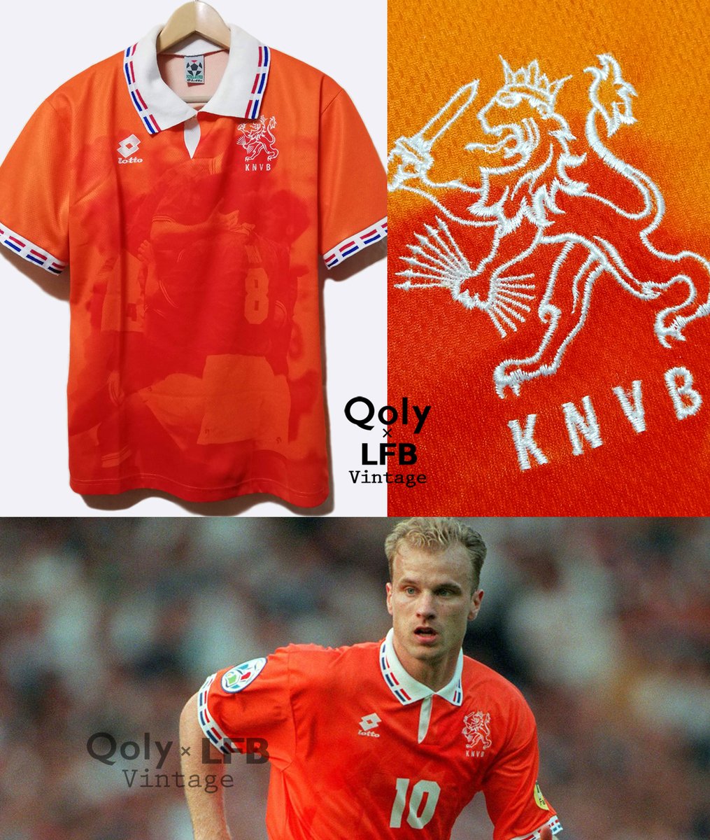 古着/Used】 🇳🇱オランダ代表 1996 Lotto ホーム半袖 ユニフォーム