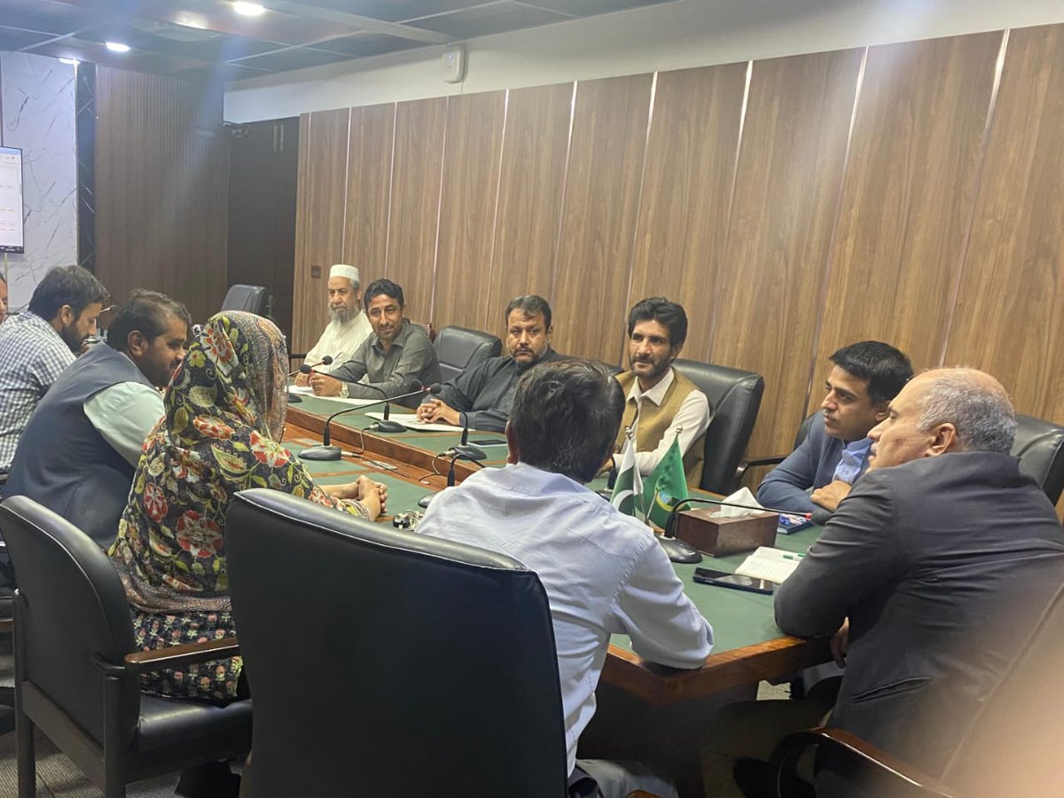 Final year students of the Department of Computer Science  Nasrullah Qasim, Abdul Mujeeb and Muhammad Younus successfully presented the first module of  “Unified Portal for Hostel Management System” to the Worthy Vice Chancellor today.