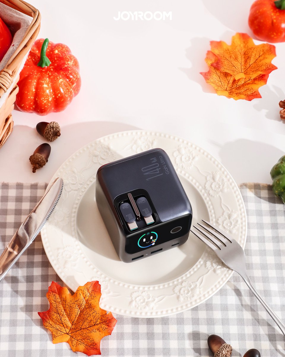 JOYROOMofficial's tweet image. Happy #Thanksgiving from all of us at #JOYROOM!
We would like to extend our sincerest gratitude to all users for your support and patronage of JOYROOM.
#happythanksgiving
searchingc.com/collections/po…