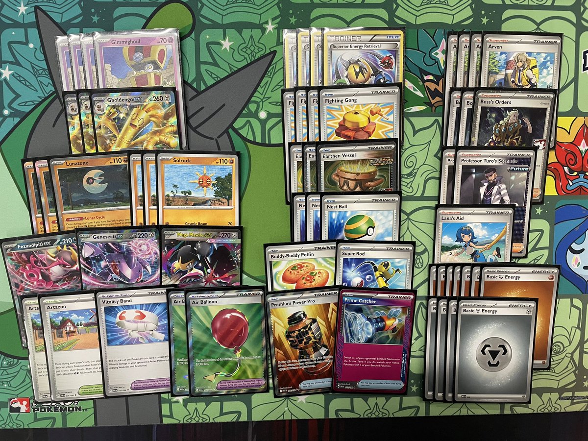 Won a league challenge tonight with more rocks than normal! 😂 I was tired of not finding them on the first turn so I upped to 3-3 line 🪨 +15 CP +1 <a href="/NEPTCG/">New England PTCG Updates</a> invitational point!