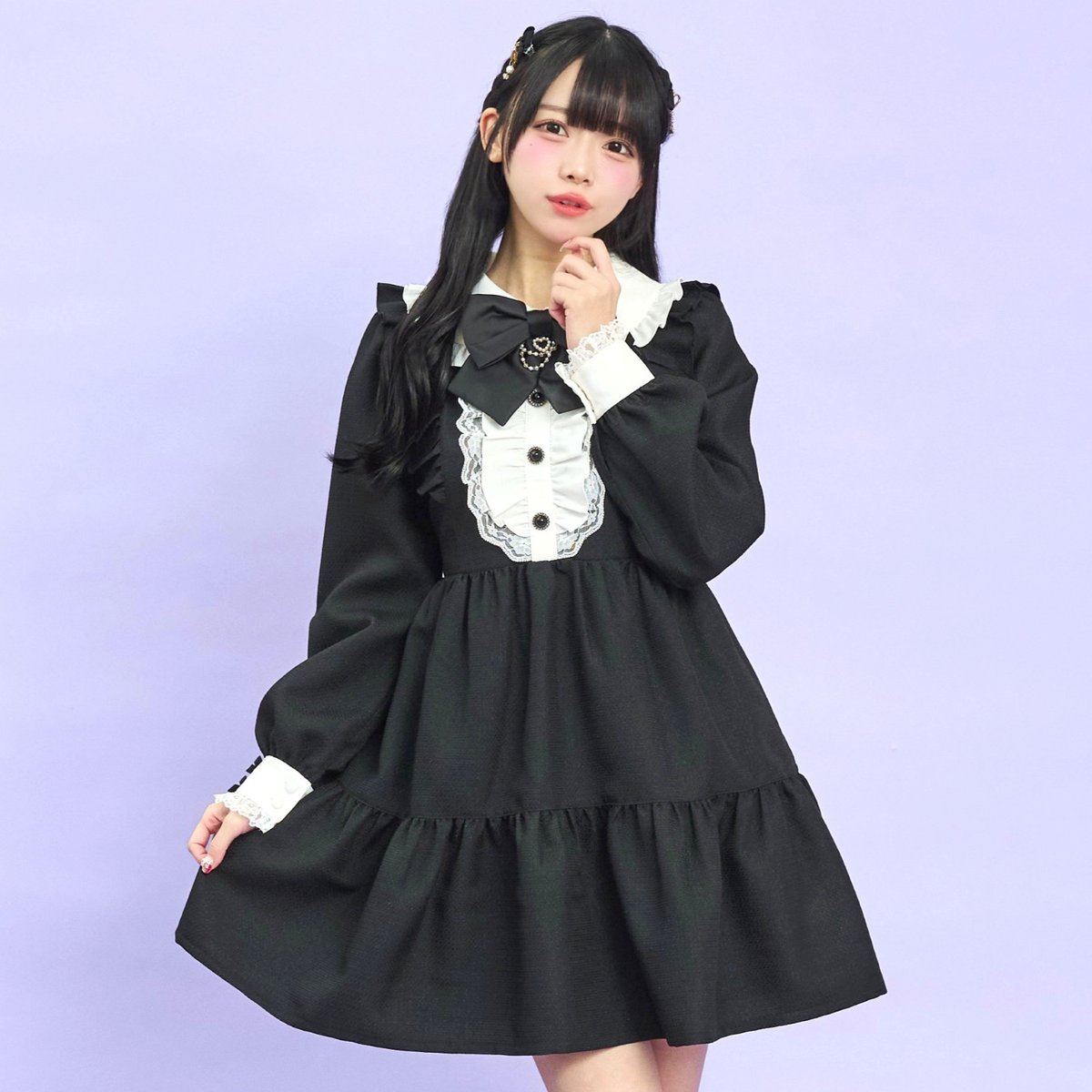 Pick Up
'25 AWできゅんと
ときめき、キラメキを！

ハートチャーム付きリボンが存在感抜群🐰🍪🎀
ハイウエストからふんわり広がる
ボリューミーなシルエットが魅力🎄✨
カフスにミニリボン🎵💕
x.gd/1xiAh

店舗
x.gd/dC2wS

#secrethoney
#シーハ二
#シークレットハニー