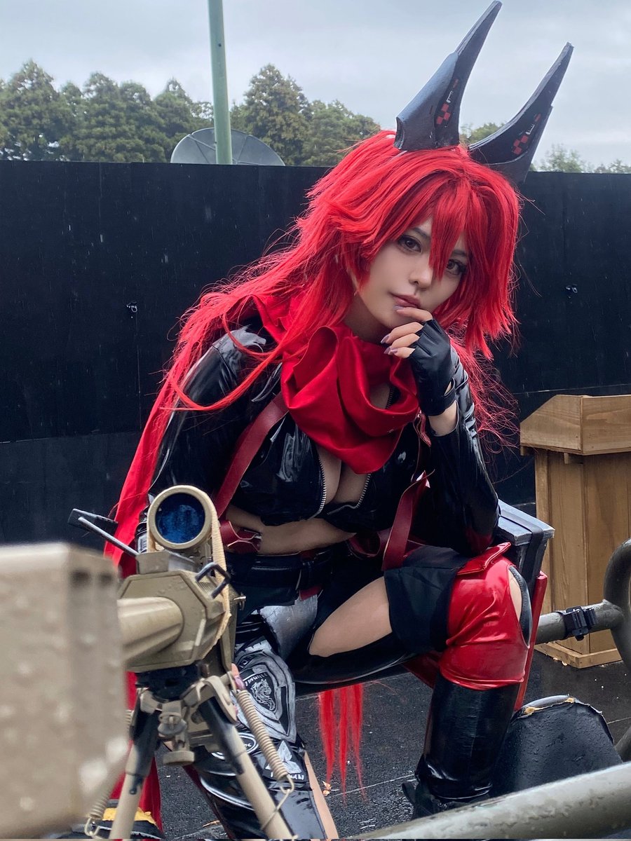 lazulinescent's tweet image. 女の子のフォロワーさんが撮ってくれた私のレッフー、雰囲気男っぽくてこれはこれでありだと思った一枚🐺
p: @39tsuki1125
#ニケサバゲー #サバニケ