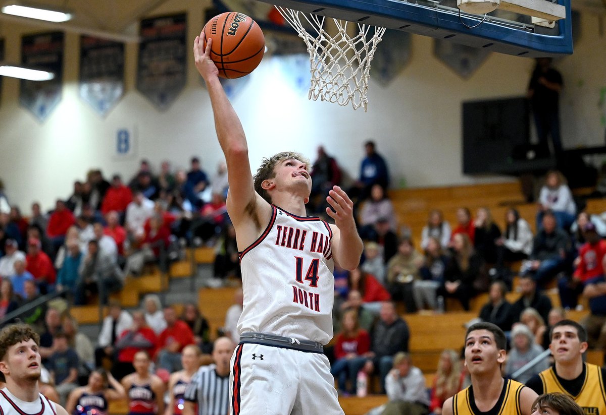 TribStarJoe's tweet image. Terre Haute North boys basketball wins by 23 over Mooresville earlier tonight at North. Read Joey Bennett's  story on the Patriots' 69-46 win at Tribstar.com. Four from the action. @THNorthSports