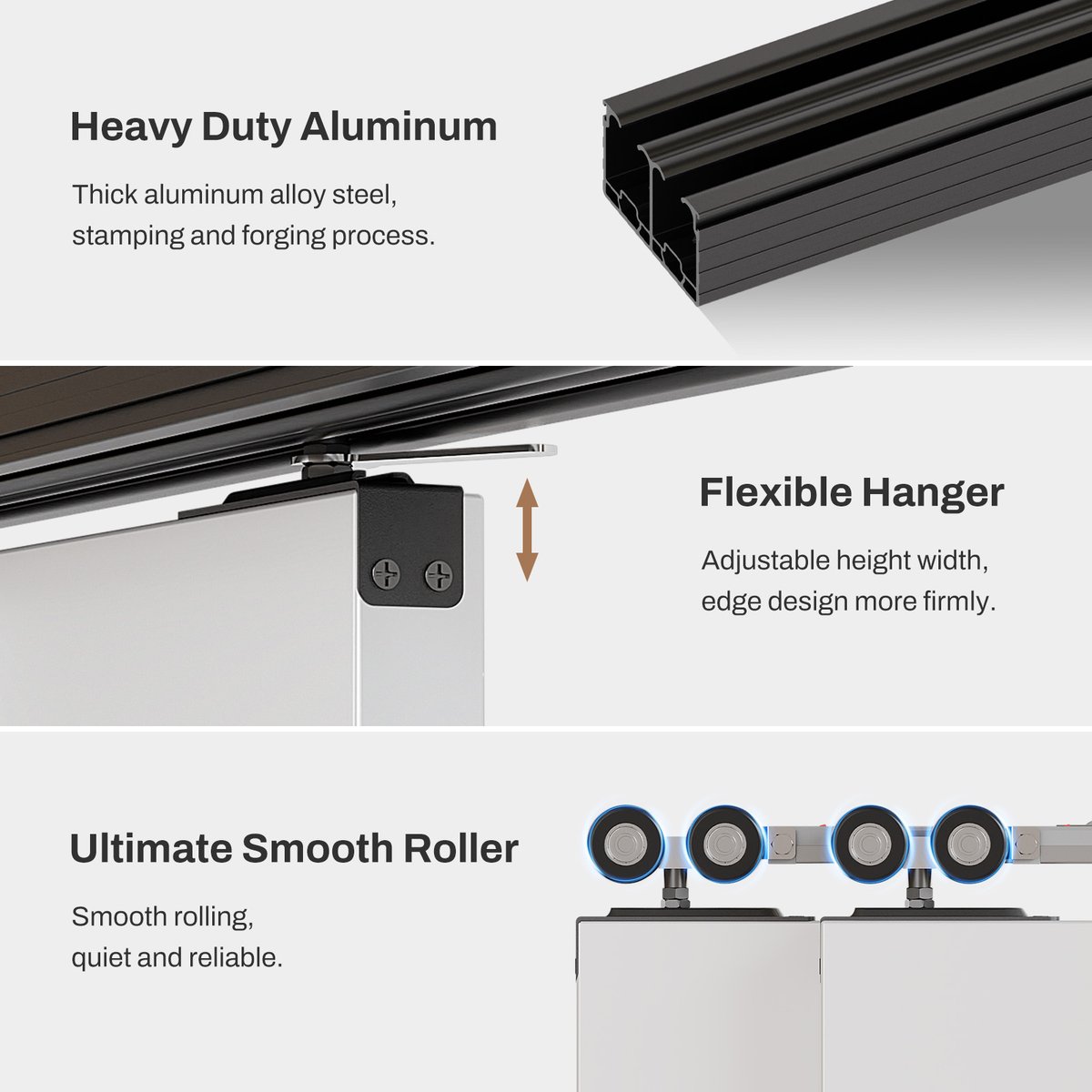 boxichen1's tweet image. 🚪 NEW LAUNCH: Professional-grade 96" bypass sliding closet door hardware!
🔥 Heavy-duty aluminum
🔇 Soft-close mechanism
🏠 No door included
Perfect for contractors &amp;amp; DIYers. Retweet to share with your network!
🔗 [ccjh.shop/products/8ft-h…]
#HomeImprovement #ConstructionTech #DIY
