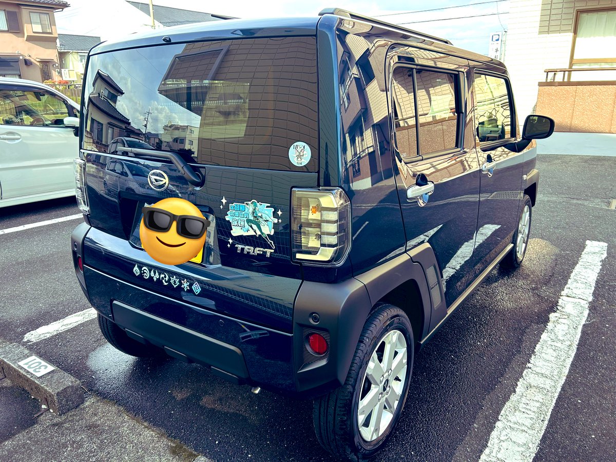 Radi_hack_Ch's tweet image. 1時間めっちゃ無心で洗車した！！
超綺麗！！