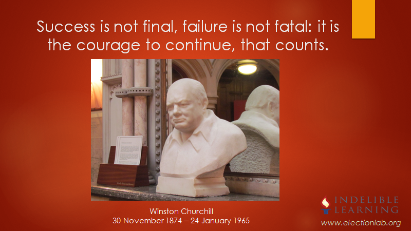 ElectionLabGame's tweet image. &quot;Success is not final.
Failure is not fatal.
It is the courage to continue, that counts.&quot;

Good Sunday Morning! 

#WinstonChurchill #OTD #QOTD #sundaymotivation  #HappyBirthday #sundayvibes #sundaythoughts #ELO