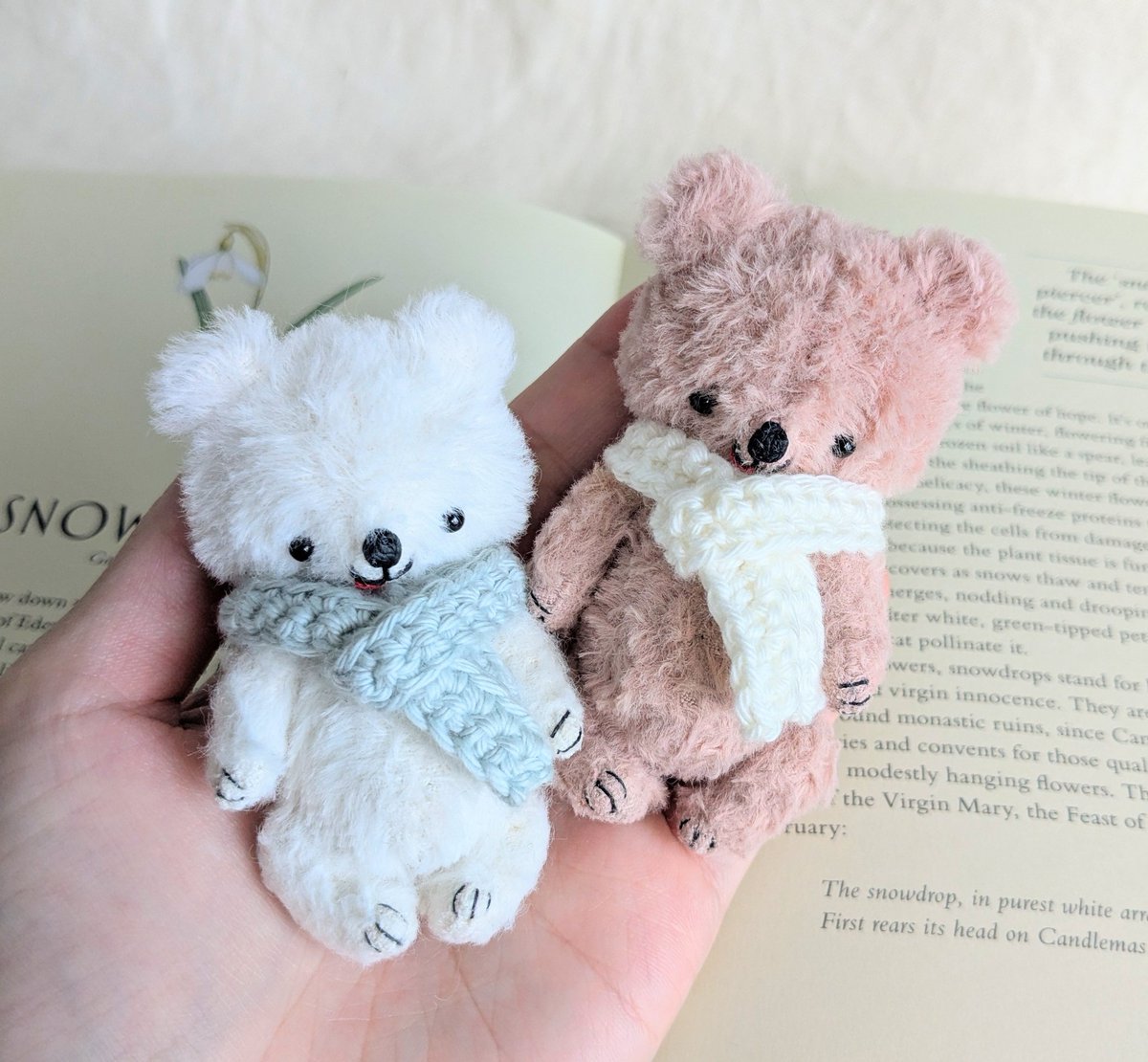 テディベア　ペロリンちゃん　国内作家さま ☃️抽選しました☃️ この度はペロちゃんズの抽選にご参加頂きまして