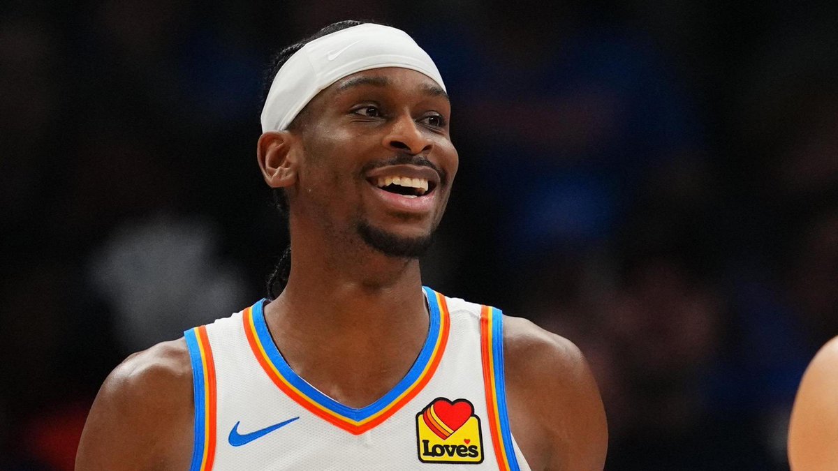HoopFocusX's tweet image. Flu game Shai

40 points
6 rebounds
6 assists
3 steals
12/19 shooting
+11

He accounted for nearly half of the Thunder’s points