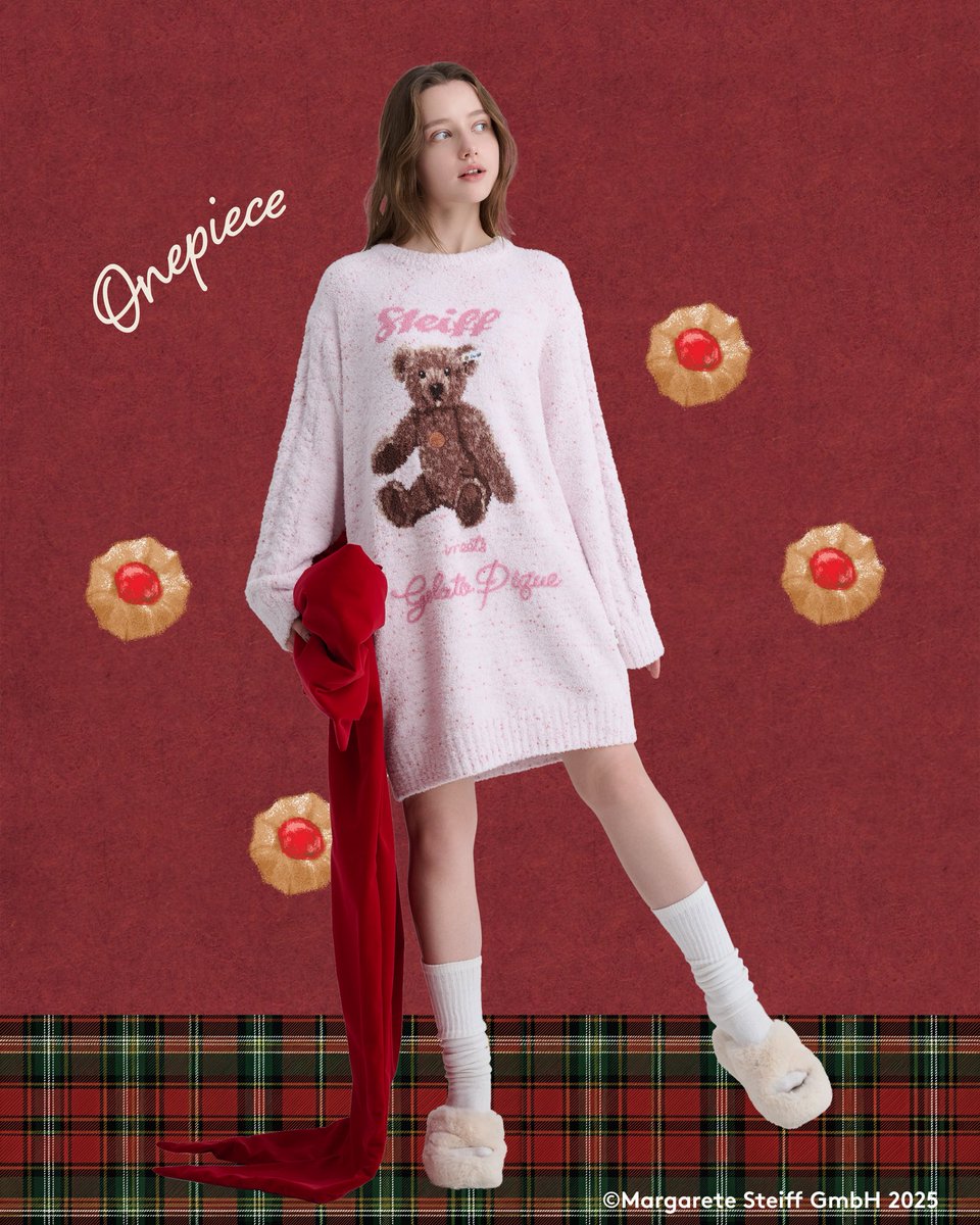 未開封新品♡Steiff × GELATO PIQUE ルームウェア Steiff meets GELATO PIQUE │ gelato pique (ジェラートピケ)公式サイト