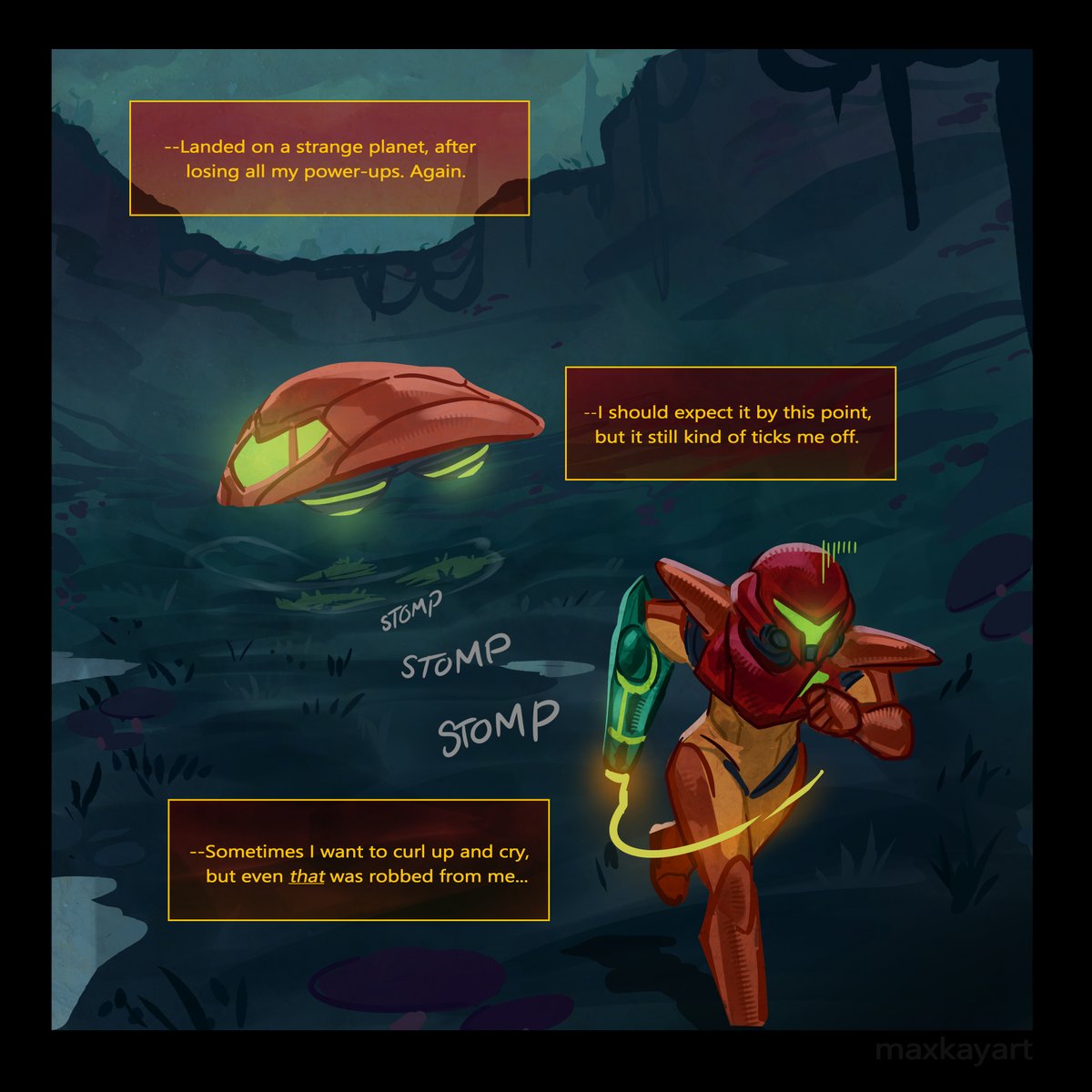 MaxIsDrawing's tweet image. Sammy&apos;s Journal
--
#metroid