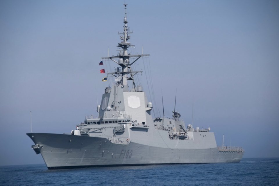 La fragata “Blas de Lezo” recala este fin de semana en el Puerto de Málaga 🇪🇸⚓

Podrás visitarla en sus jornadas de puertas abiertas:

🗓 Sábado 29 nov: 15:00–18:00
🗓 Domingo 30 nov.: 10:00–13:00

#puertodemalaga #malagaport #laarmada #blasdelezo #fragata #puertasabiertas