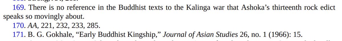 AspiringAntel's tweet image. Rubbish. 

H.C. Raychaudhuri addressed this controversy a long time back in his Political History of Ancient India. Going by the historicity of the tenuous sources that are being used to support this theory, one would have to jettison even the veracity of the Kalinga War!