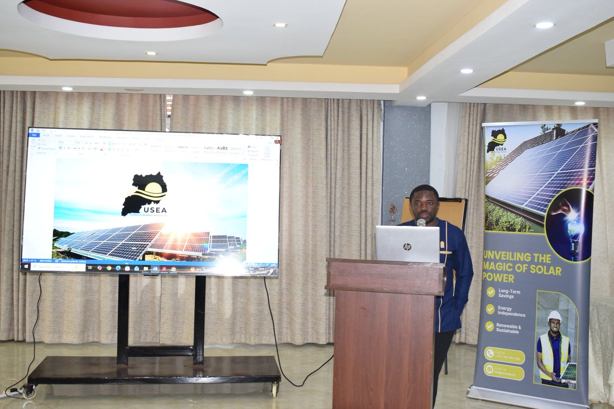 Uganda Solar Energy Association(USEA) tweet media