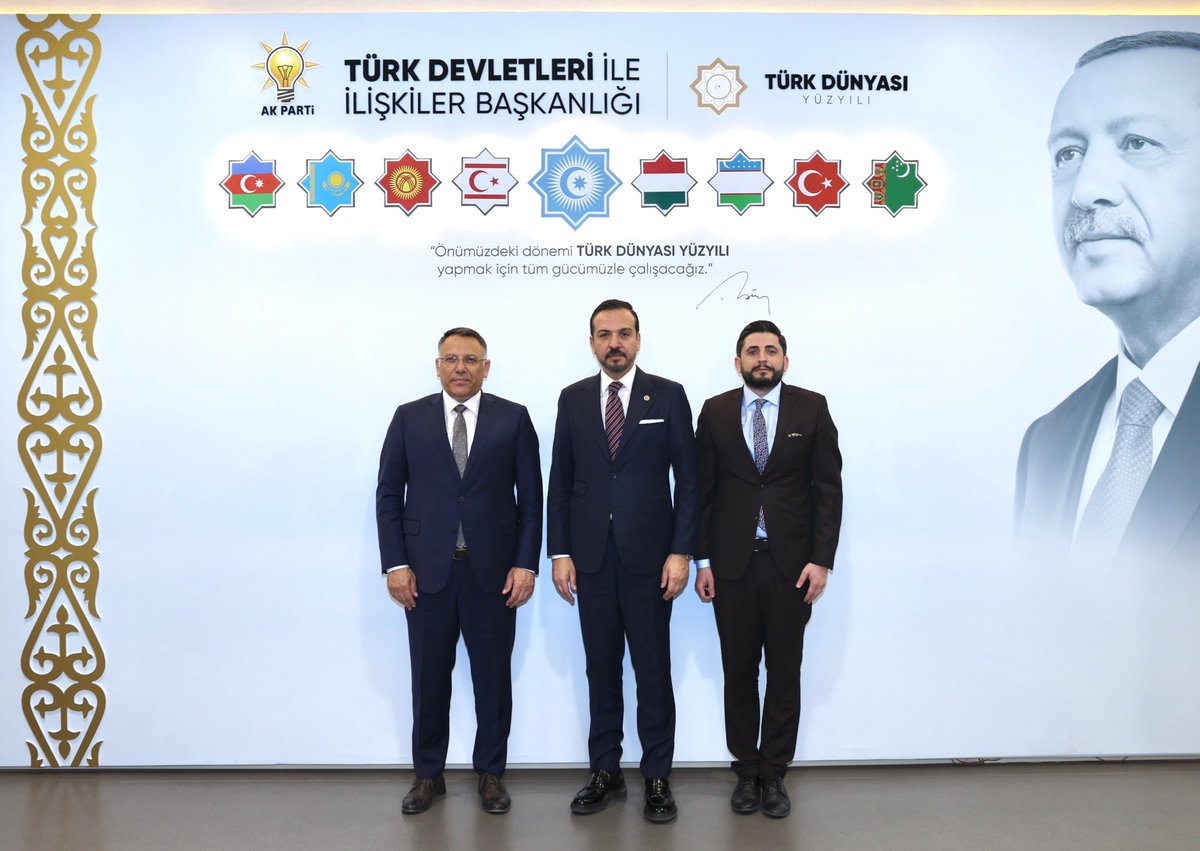 Iğdır Üniversitesi Rektörü Prof. Dr. Ekrem Gürel ile Azerbaycan-Nahçıvan-Iğdır hattı konusunda kapsamlı bir değerlendirme yaptık.

Yakında Iğdır’da gerçekleştirmeyi kararlaştırdığımız “Uluslararası Zengezur Kongresi” için kolları sıvadık.

Cumhurbaşkanımız Sayın <a href="/RTErdogan/">Recep Tayyip Erdoğan</a>’ın