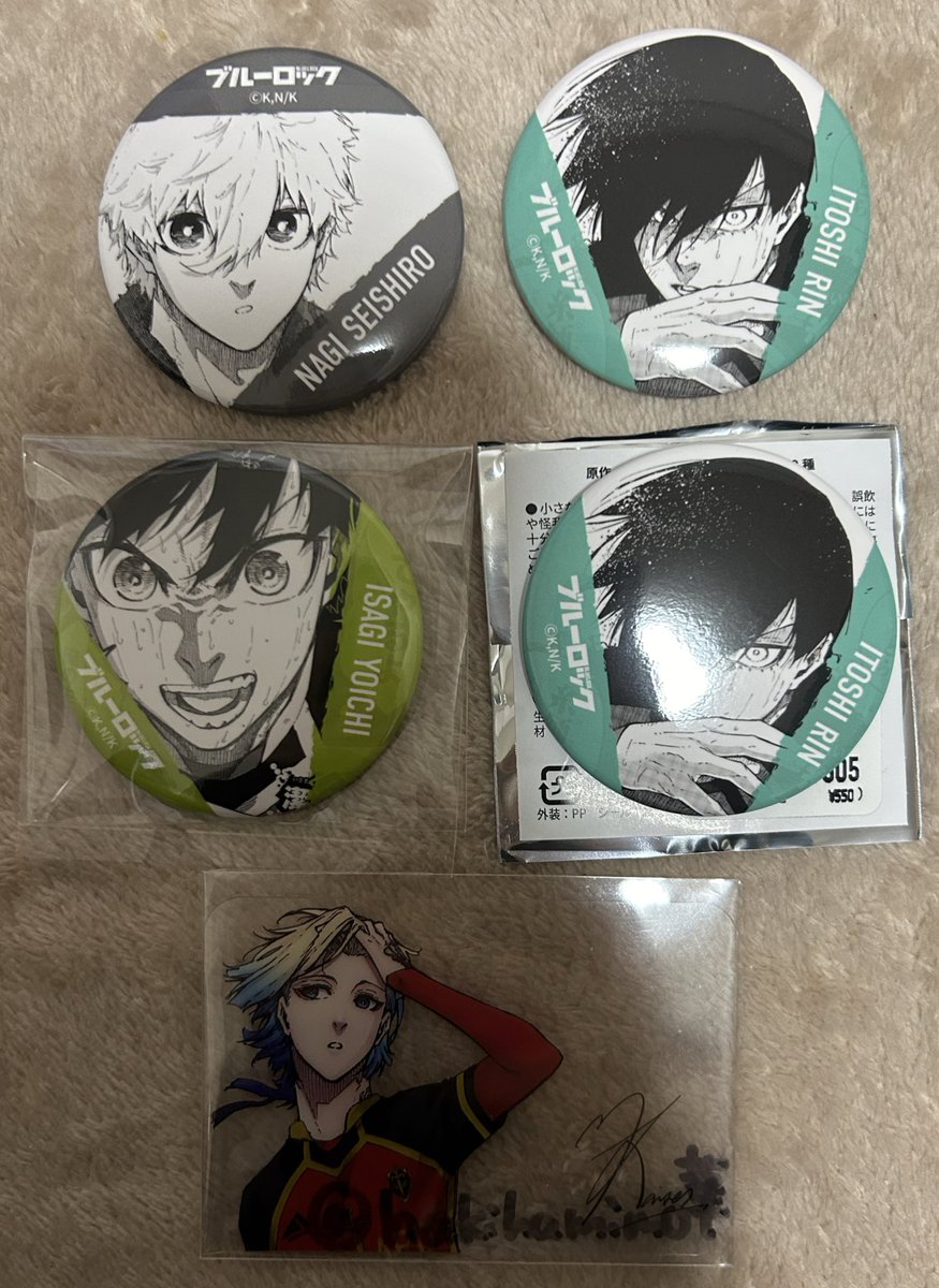 講談社ハウス ブルーロック カイザー 潔 缶バッジ ブルーロック