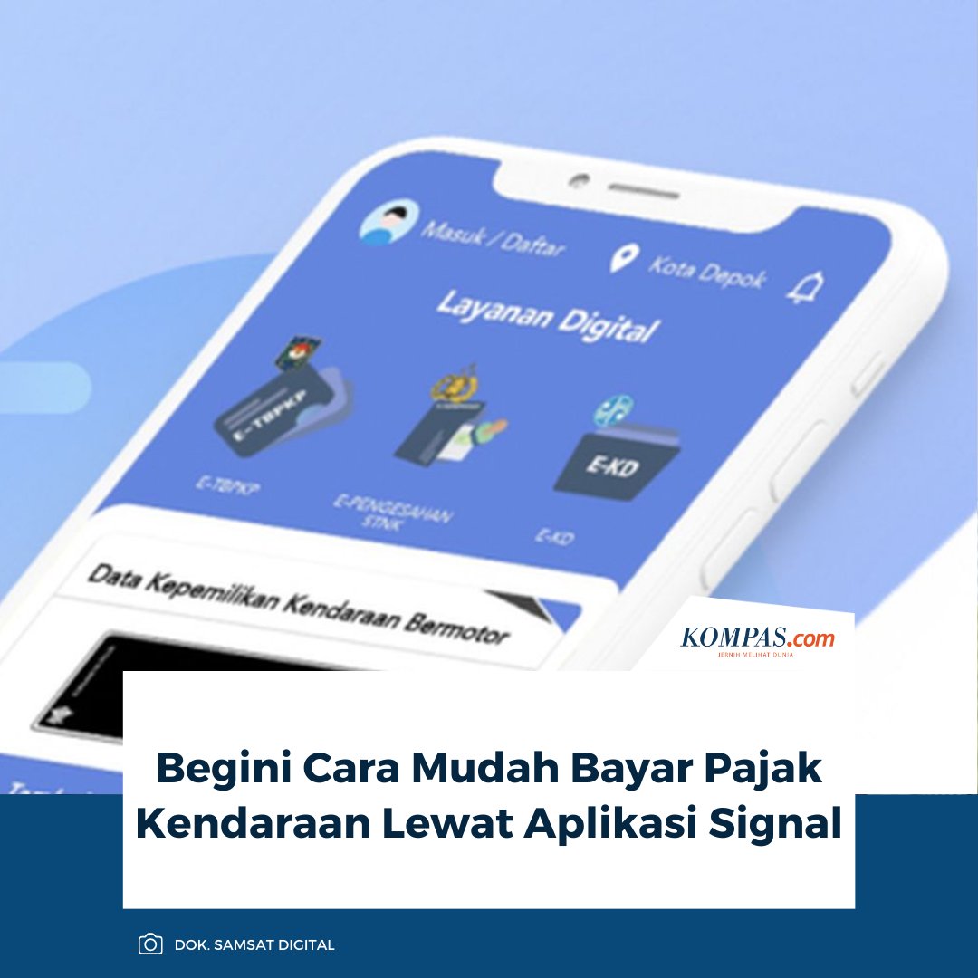 kompascom's tweet image. Pemprov DKI Jakarta kembali membuka program pemutihan pajak kendaraan bermotor yang resmi digelar mulai 10 November 2025 hingga 31 Desember 2025

Baca Selengkapnya 👇🏻
otomotif.kompas.com/read/2025/11/2… 

~NA #PemutihanPajak #DKIJakarta #Signal
