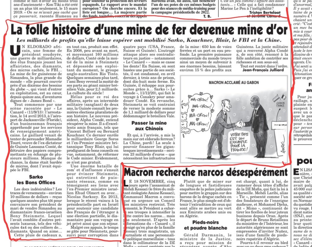 M_Koulibaly's tweet image. C&apos;est en République de Guinée et il paraît que c&apos;est la plus grosse mine de fer au monde.
Un de ses Chefs d&apos;État vend la moitié de cette mine pour $160 millions à un acheteur qui lui offre en plus des cadeaux pour son épouse et lui. 
Quelle belle somme, n&apos;est-ce pas ?
Et, deux…