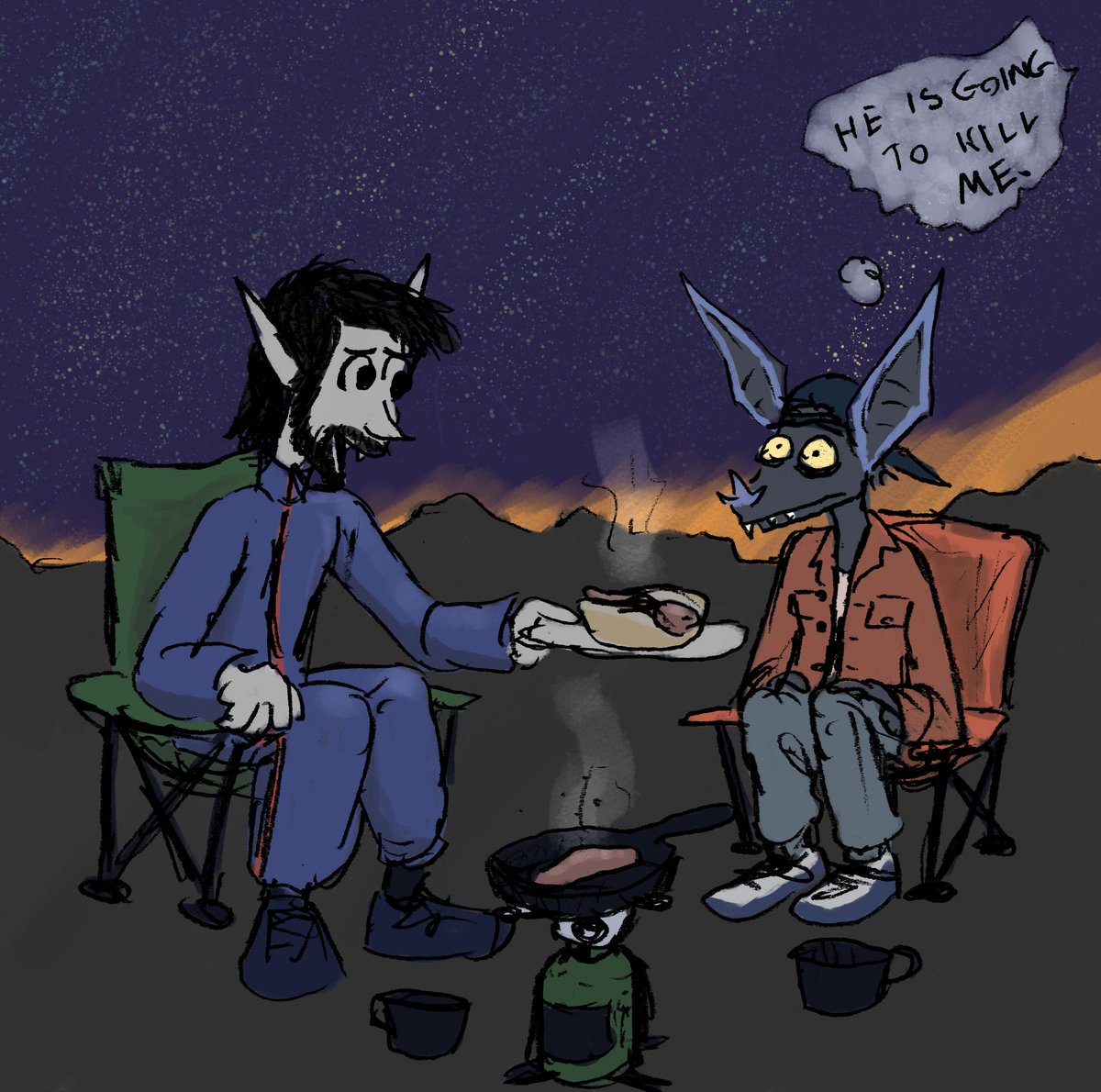 Timbukdrew1's tweet image. When I went camping with @VT5210