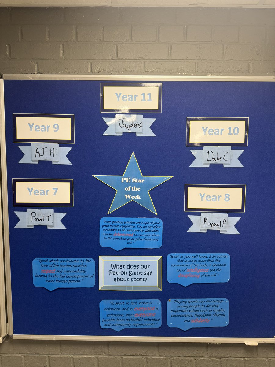 St Anne's PE tweet media