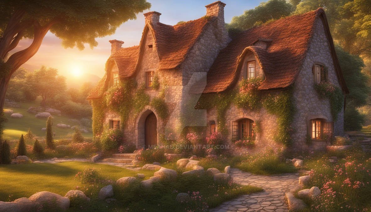 meahauart's tweet photo. ✨ Discover a magical fairytale cottage nestled in an enchanted garden. Stone walls bathed in golden sunset, ivy-draped walls, cozy vibes. Perfect fantasy wallpaper & concept art inspiration! 🌅🏰

#AIArt #DigitalArt #FairytaleHouse #FantasyLandscape #ConceptArt #WallpaperArt #MagicalGarden #Dreamy #CottageCore #DigitalPainting #DreamUp #ArtistsOnX

🔗 https://t.co/lsWmAzrsDx

✨ 新作アート公開！F887 — 魔法の庭に佇む、ストーリーブック風のコテージ。黄金の夕焼けに照らされた石壁、アイビーに覆われた外壁、心ほかほかの雰囲気。ファンタジー背景とコンセプトアート好きさん必見！🌅🏰
#AIアート #デジタルアート #ファンタジー #風景画 #コンセプトアート #壁紙 #魔法の庭 #夢見心地 #コテージコア #デジタルペインティング #DreamUp #絵師さんと繋がりたい

🔗 https://t.co/lsWmAzrsDx