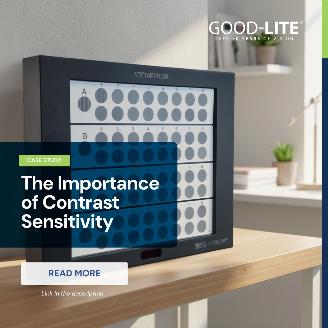 goodliteco's tweet image. New contrast sensitivity case study: A zero-parameter model can accurately predict a full CSF curve using simple clinical tests according to the CSV-1000 clinical research.

Read the study details: bit.ly/4p2uJfm 
#VisionScience #ContrastSensitivity #OptometryResearch