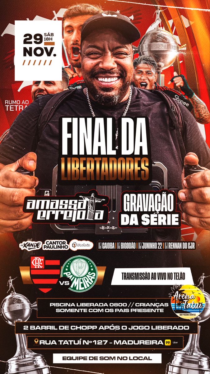 ArenaTatui's tweet photo. Entrada 0800
Chopp 0800
Piscina 0800
Isso você só ver aqui no Arena Tatuí 🙏😁
Segue lá o nosso @arenatatui e fique por dentro de tudo. https://t.co/W7htIBM2sw