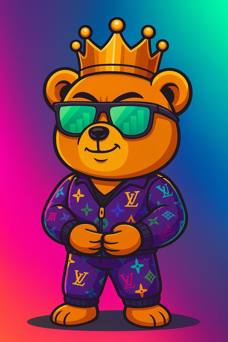 This BEAR doesn’t watch the market the market watches him. 🧸👀

I like what I’m seeing 😏 #Teddybear