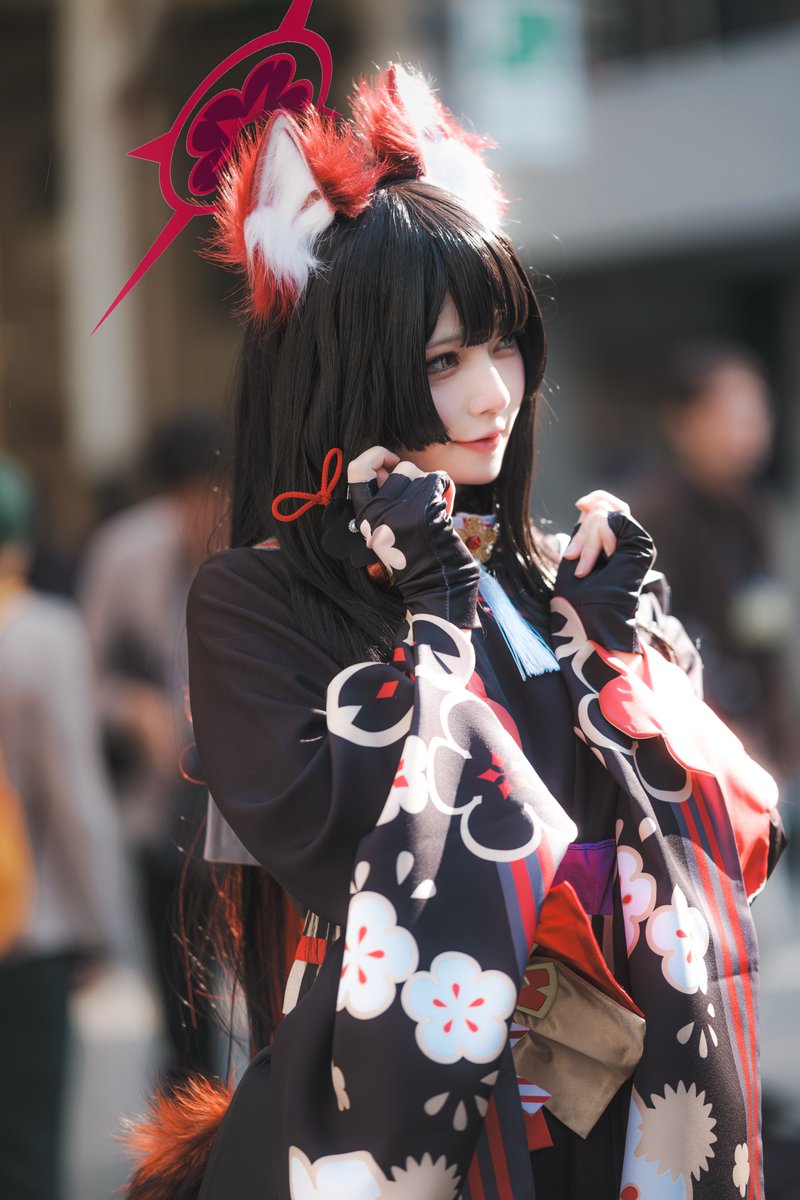 cosplay ⚠️オフショ

ブルーアーカイブ/狐坂ワカモ

Photo：<a href="/bo_guru/">GuruGuruHara 🐸📸</a> 様
#ときこす