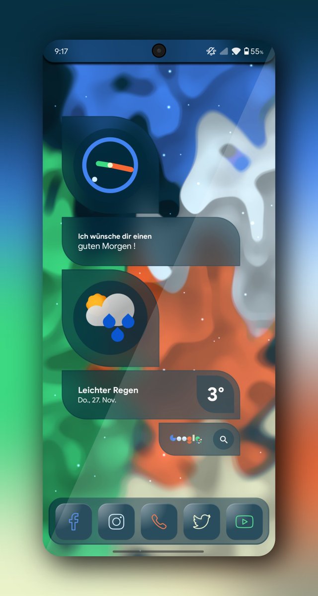MarcusBremen's tweet image. thursday 
lil&apos; change on the temperature.
#android15 #customizing #homescreen #hyperos2 #klwp #poco #pocox6 #wallpaper