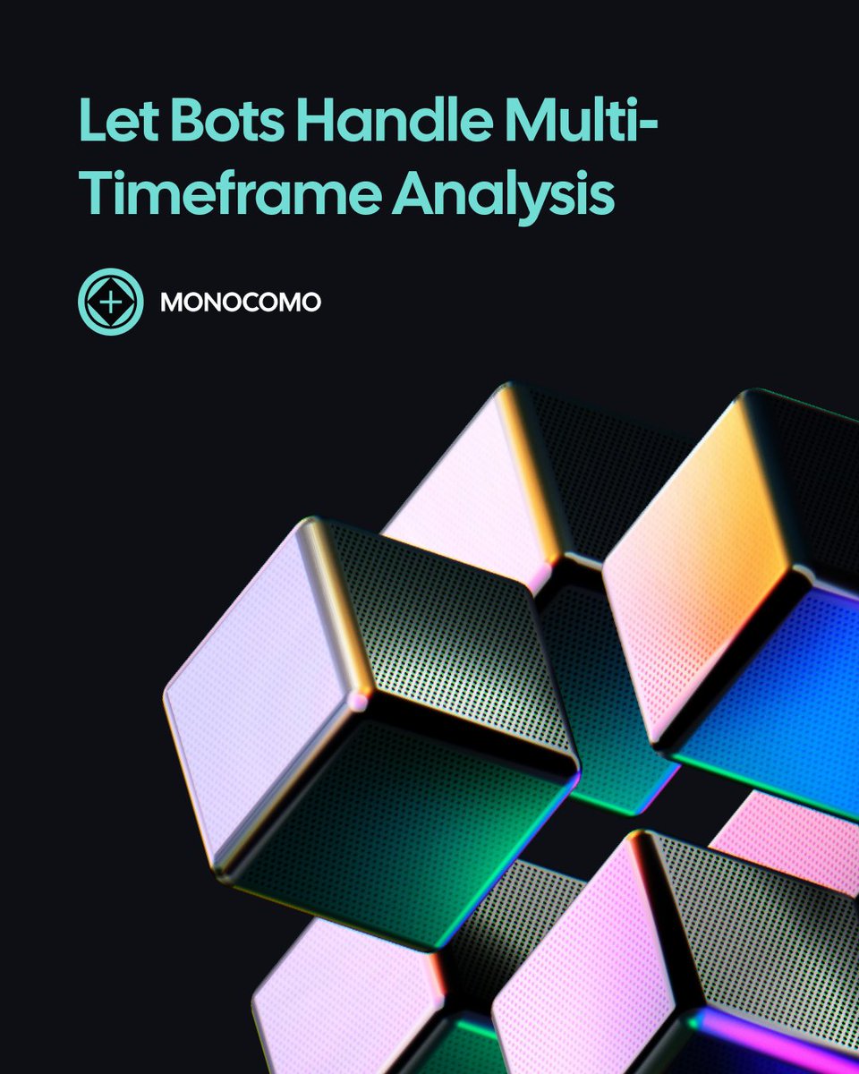monocomo_com's tweet image. 🔵 Let Bots Handle Multi-Timeframe Analysis! 

Monocomo bots automate analysis across timeframes, aligning short-term movements with long-term trends for better accuracy. 

📊 #MultiTimeframe #TradingTools #SmartAutomation