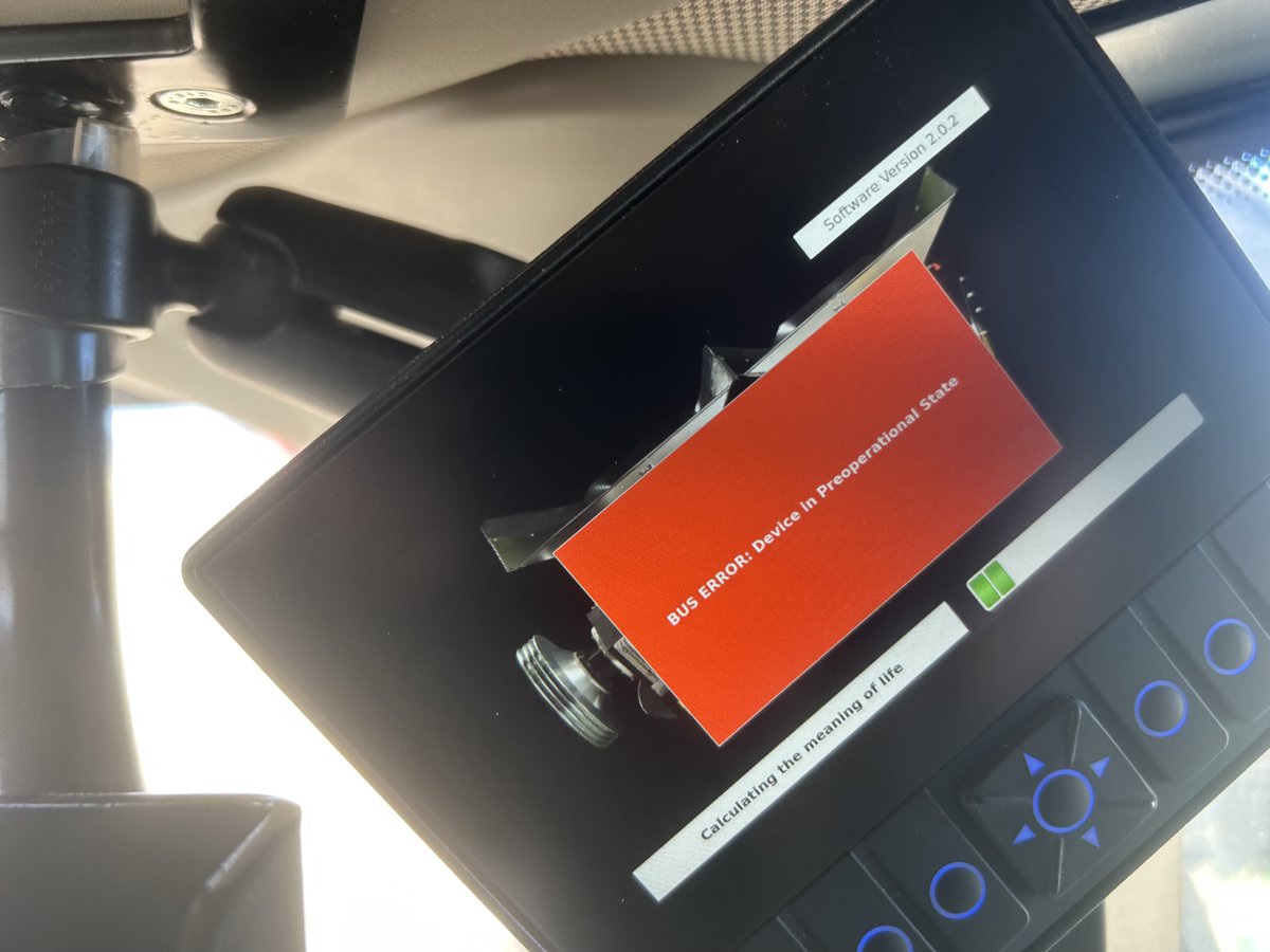 seed_terminator's tweet image. Popped a BUS error trying to calculate the meaning of life 😂 #Pro