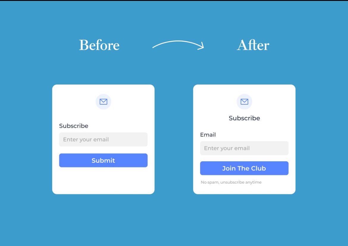 AuvraStudio's tweet photo. Good UX isn't always about redesigning the whole interface sometimes it's about choosing the right words.
Which one would you click before or after?
I'd love to hear your thoughts!
#UIDesign #UXDesign #UXWriting #Microcopy
#ProductDesign #DesignThinking #BeforeAfter #Conversion https://t.co/LV6CsREIL7