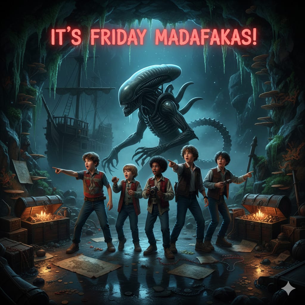 neofm_es's tweet photo. 23 h IT'S FRIDAY MADAFAKAS
📻 ¡Este Jueves en Neo FM It's @FridayMadafakas con @otakon_sk8🏴☠️ nos traen un blockbuster tremendo: Los Goonies!
🕗 Jueves, 23:00h en Neo FM
#ItsFridayMadafakas #NeoFM #Podcast #LosGoonies https://t.co/EaWeCrIjn1