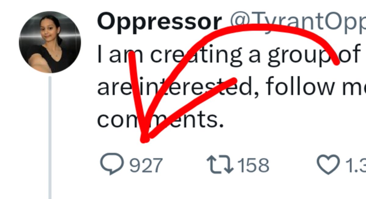 Oppressor tweet media